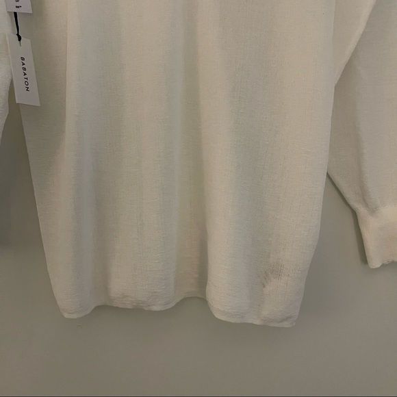 NWT Beck Linen Aritzia Babaton Sweater - Picture 4 of 6